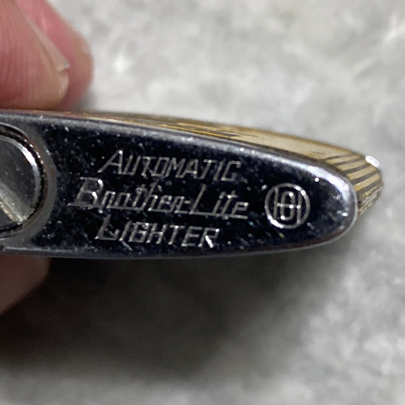 Vintage ORTHO CHEVRON FERTILIZERS PESTICIDES ADVERTISING LIGHTER Brother Lite