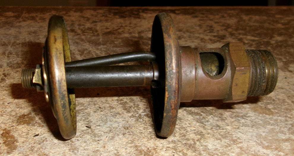 vintage J.E. Lonergans brass oiler for parts or repair used