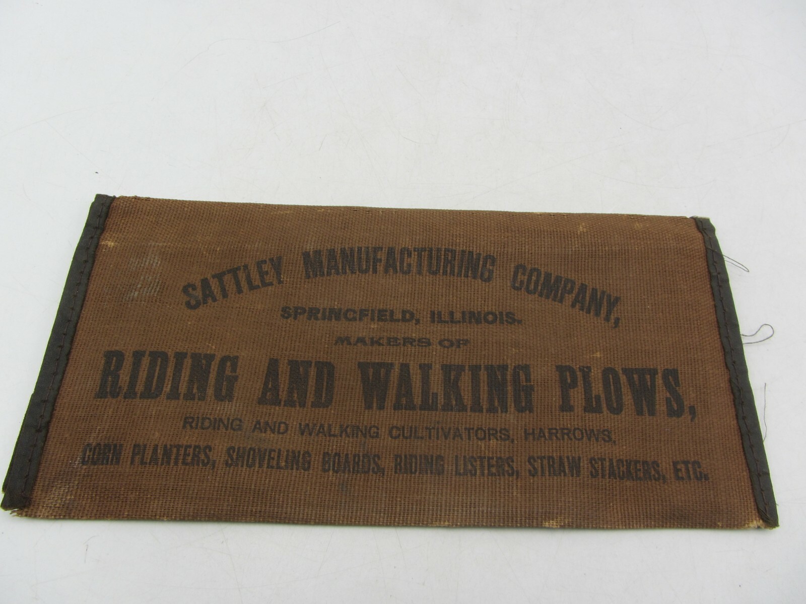 Vintage 1899 The Hummer Plow Folder Calendar Sattley Manufacturing Illinois