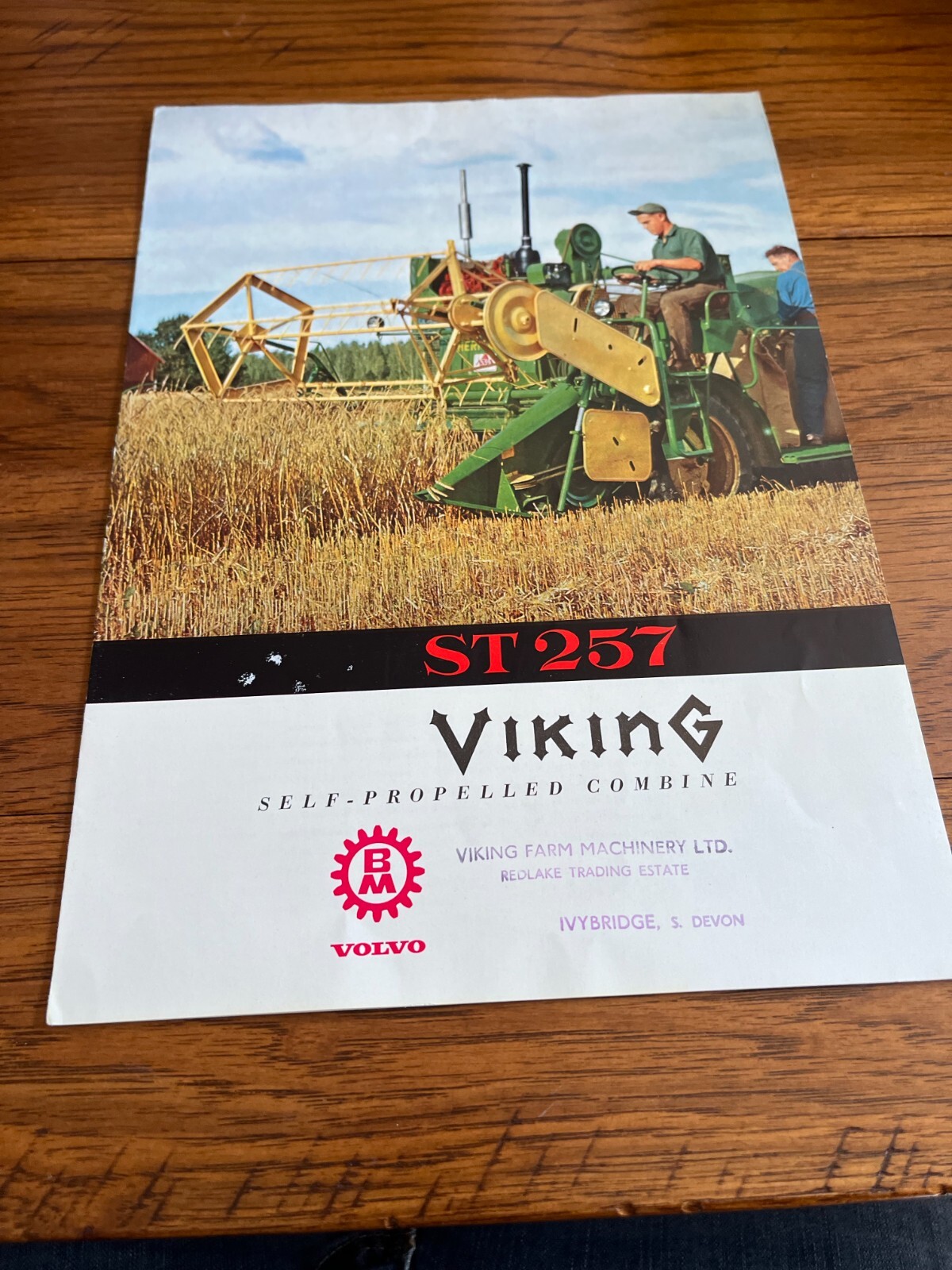Volvo ST257 Viking Combine Brochure FCCA