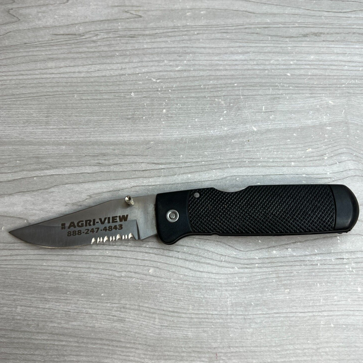 Folding Pocket Knife Promo Advertising Agri-View Madison WI Agricultural News