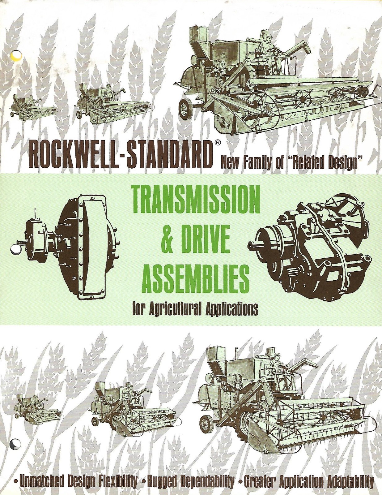 Farm Data Sheet – Rockwell-Standard – Transmission Drive Assemblies 1967 (F9318)
