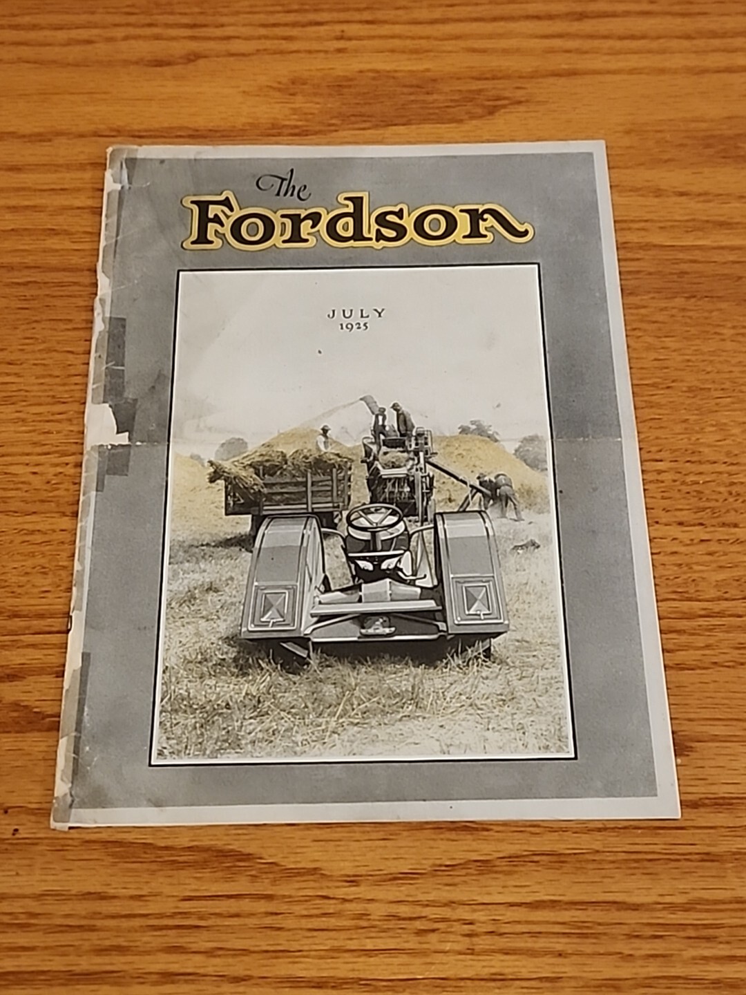 The Fordson Magazine July 1925 Vintage Original