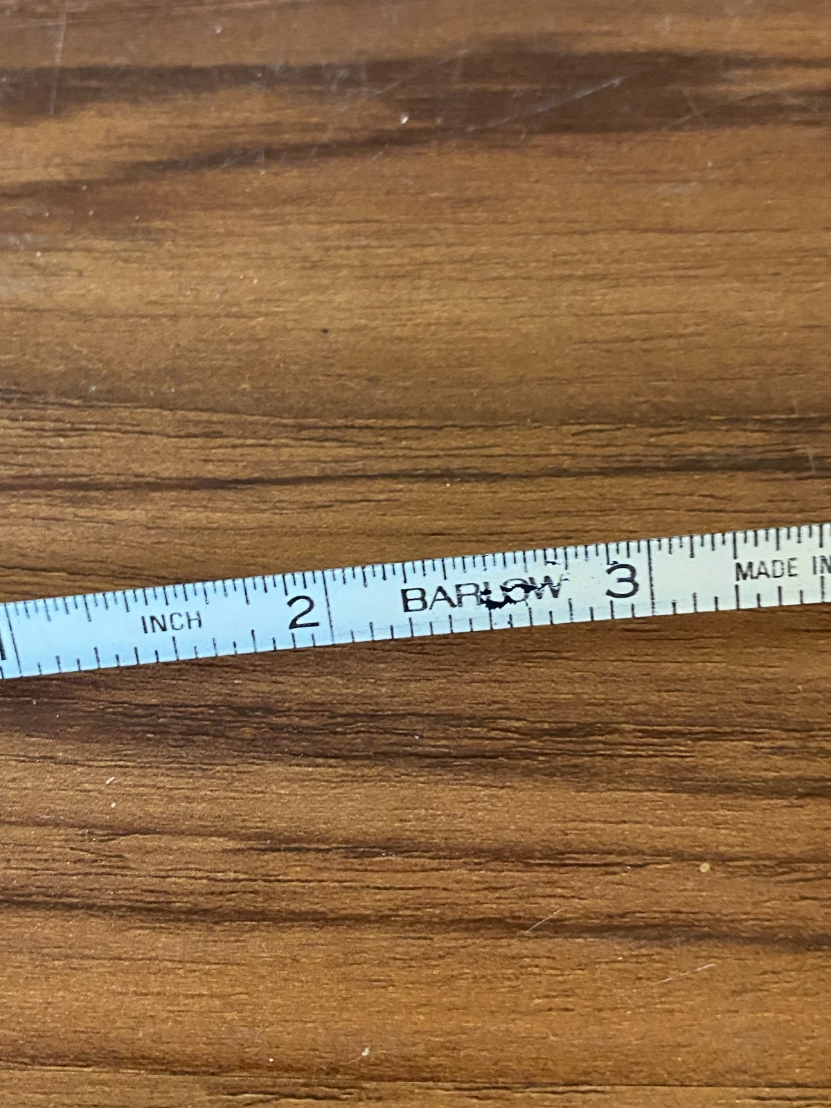Vtg Barlow Tape Measure Austin Texas Distributing & Manufacturing Dependable Ser