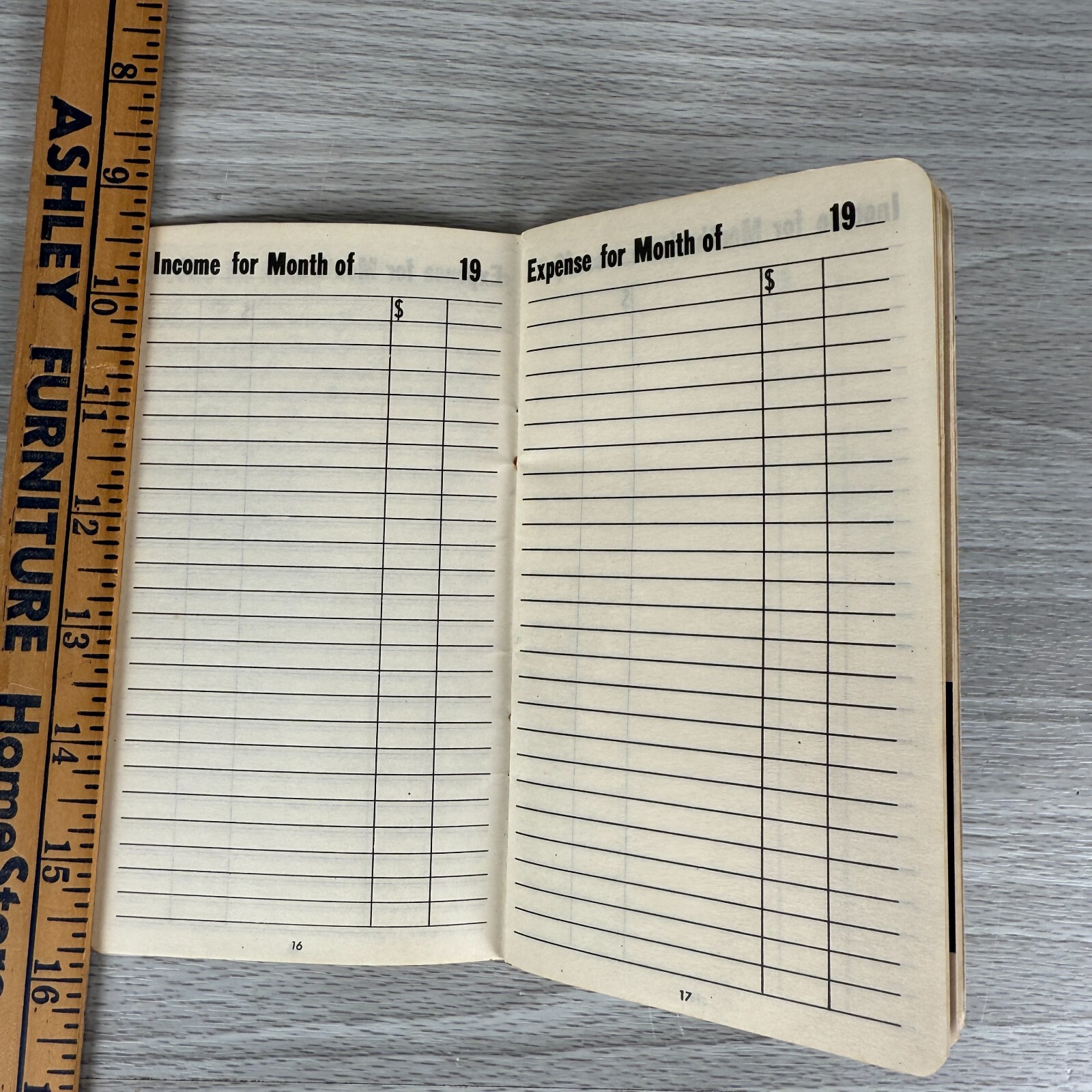 Vtg Notebook 1946 Firestone Farm Guide Book Income Expense Records USED WRITING