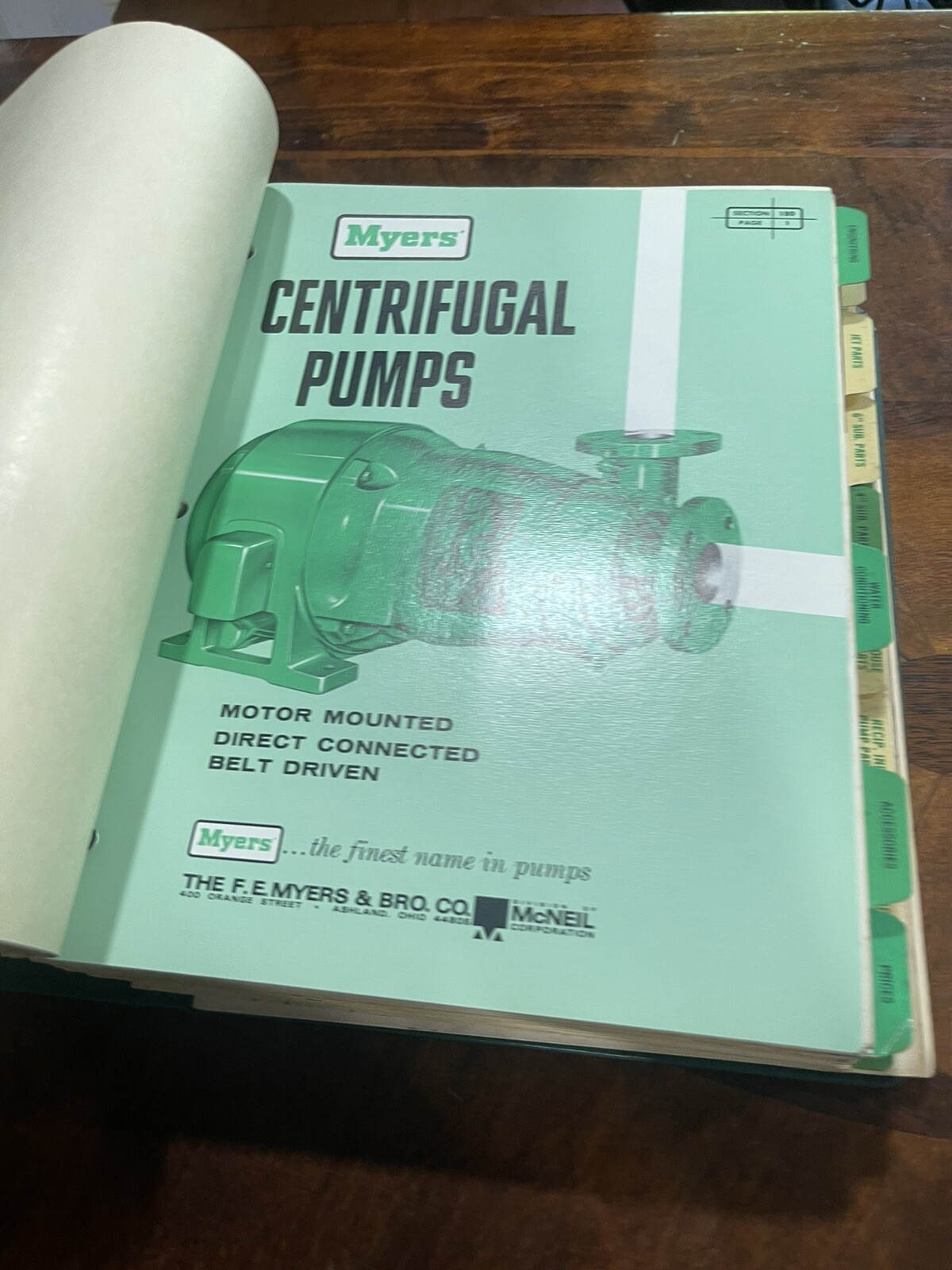 The F.E. Myers Dealer Catalog Color Brochures-Pumps water systems power sprayers