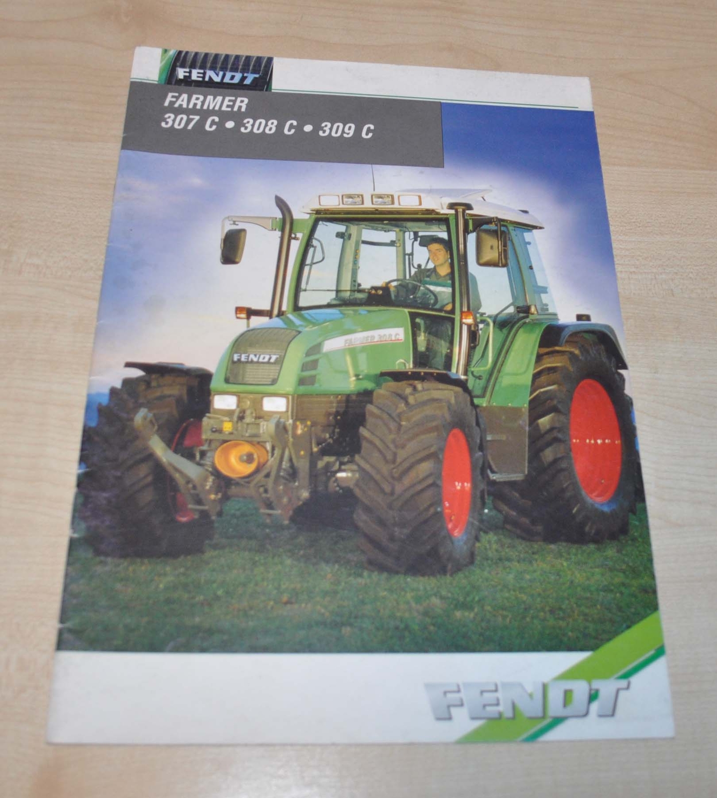 Fendt 307 308 309 Farmer Tractor Agricultural Brochure Prospekt Sweden