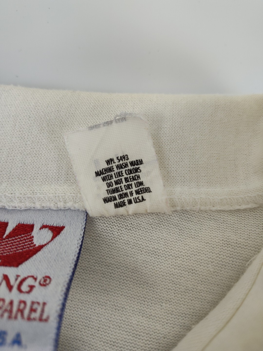 Vintage Tri-State Breeders White Polo Shirt Size L USA
