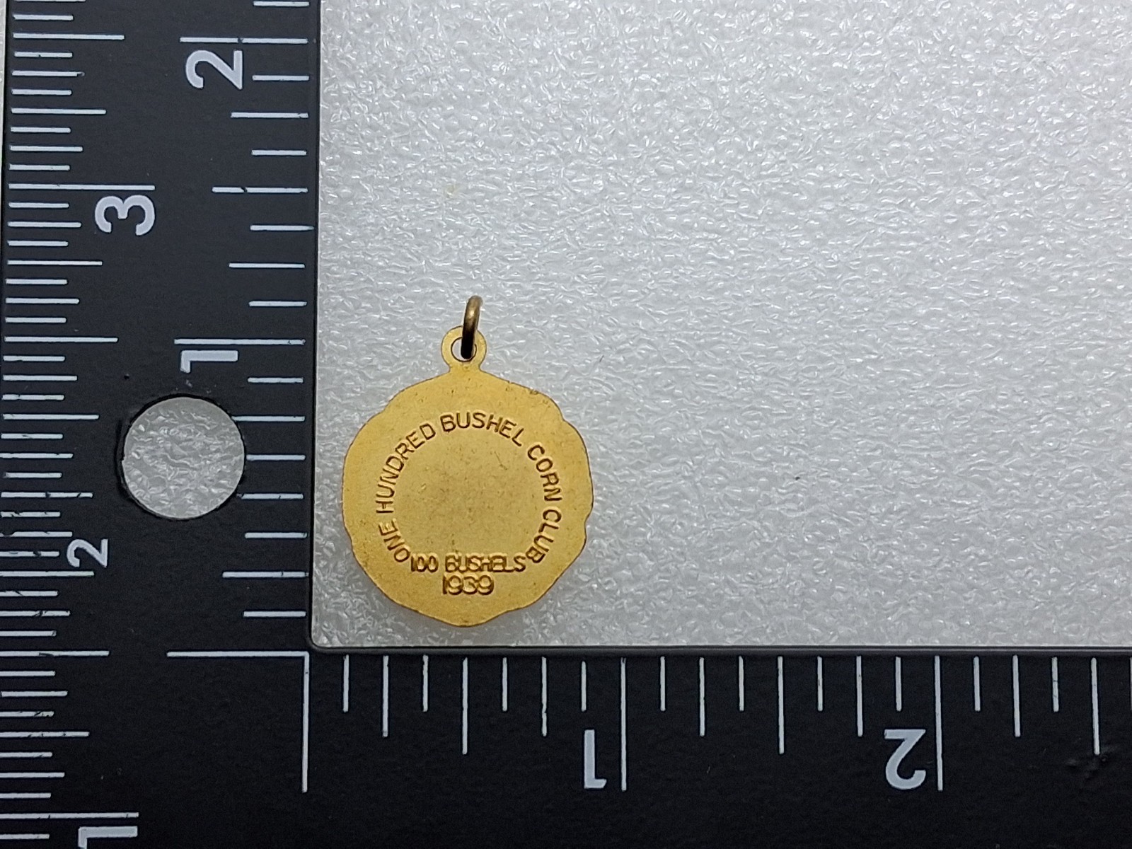 Indiana 100 Bushels Corn Club 1939 Pendant