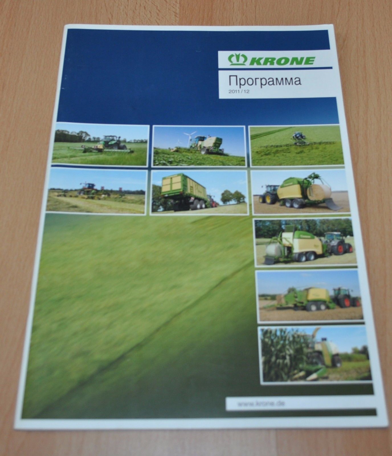 Krone Model Range 2011-12 Brochure Prospekt Mowers Press wrappers Balers