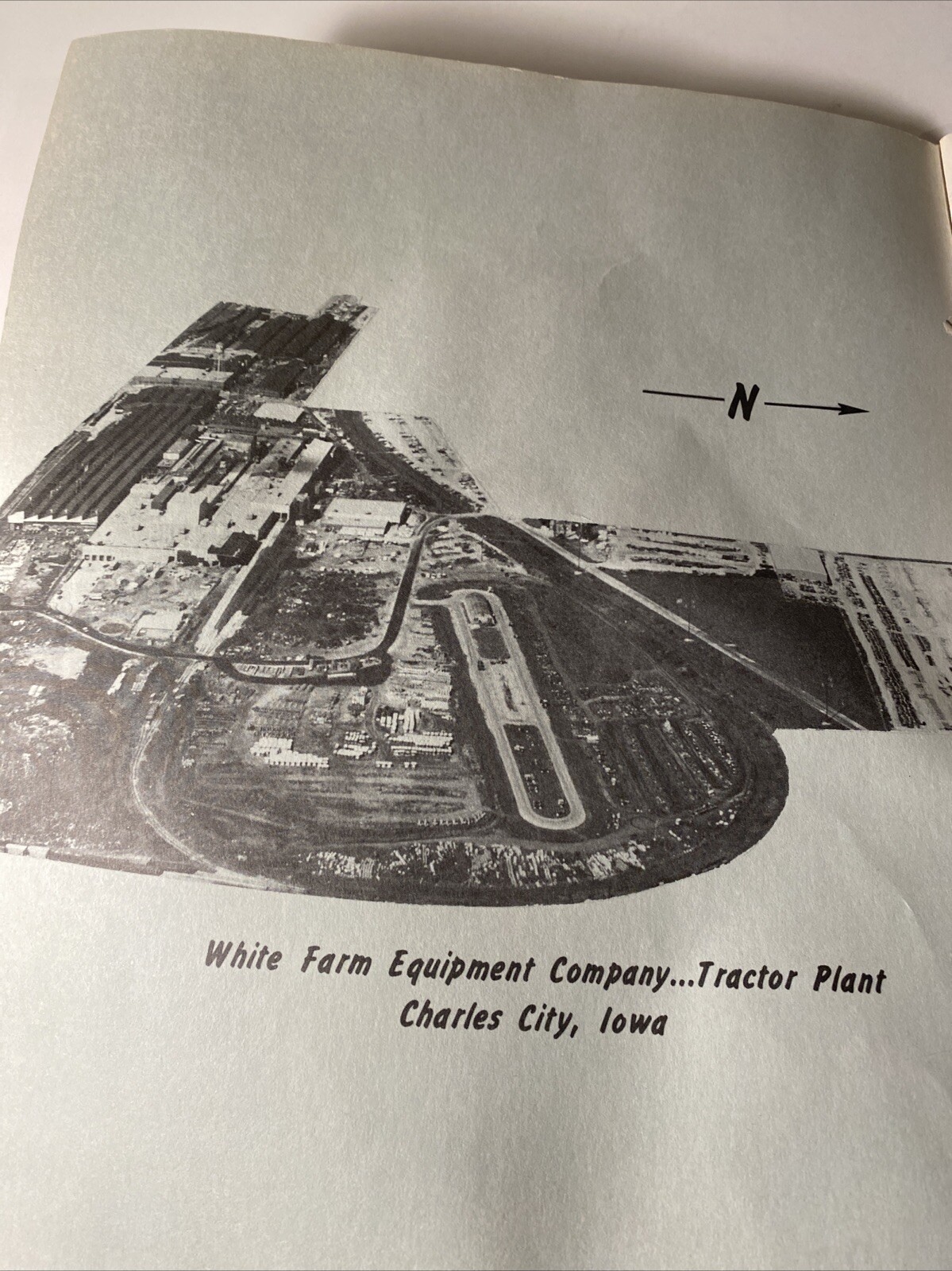 White Farm Equipment Field Boss Tractor brochure 1975 Vintage Charles City Plant
