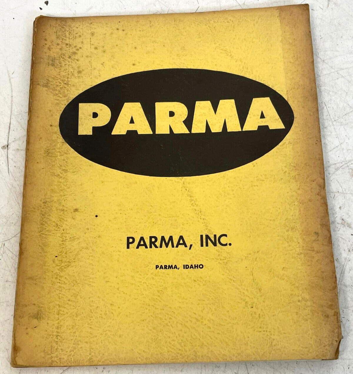 Vintage Parma Farm Water Lifter / Pump Brochure and Manual Folder w Price Lists