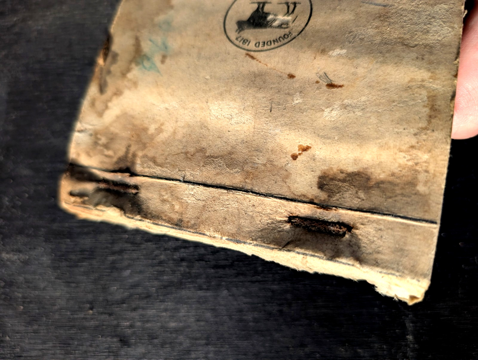 BAUGH & SONS COMPANY Portsmouth Virginia Vintage Old Sales Consumer&rsquo;s Order Book