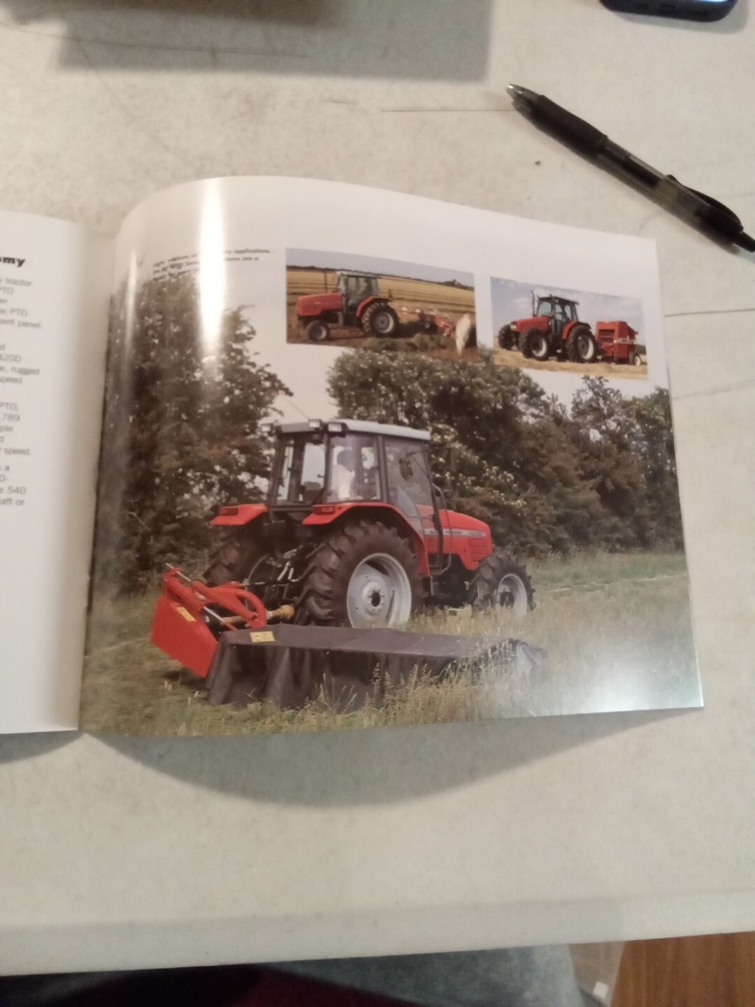 2001 MASSEY FERGUSON 4200 Series Tractors Sales Brochure