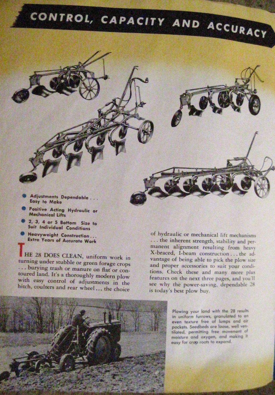 Vintage « Kassey-Harris » Moldboard & Disc Plows w/ Lots of Pics & Information *
