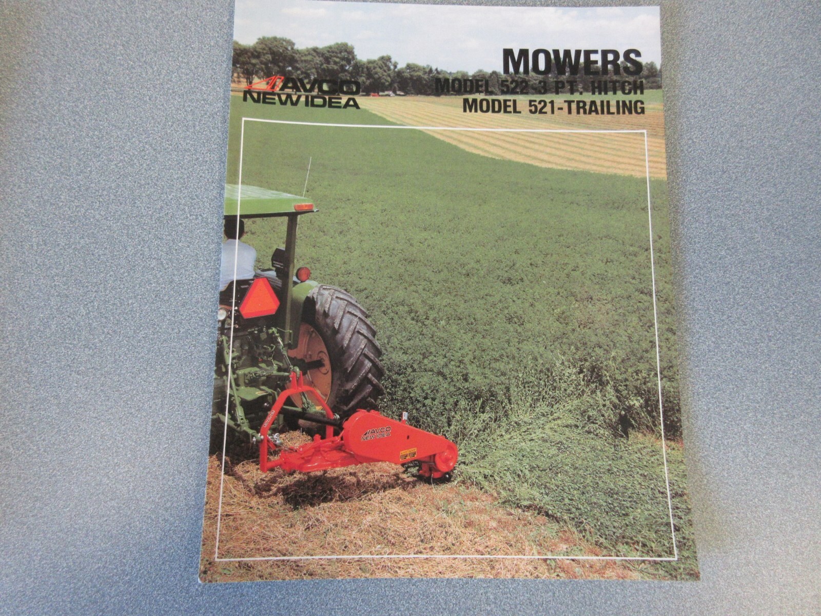 Avco New Idea Mowers Sales Brochure