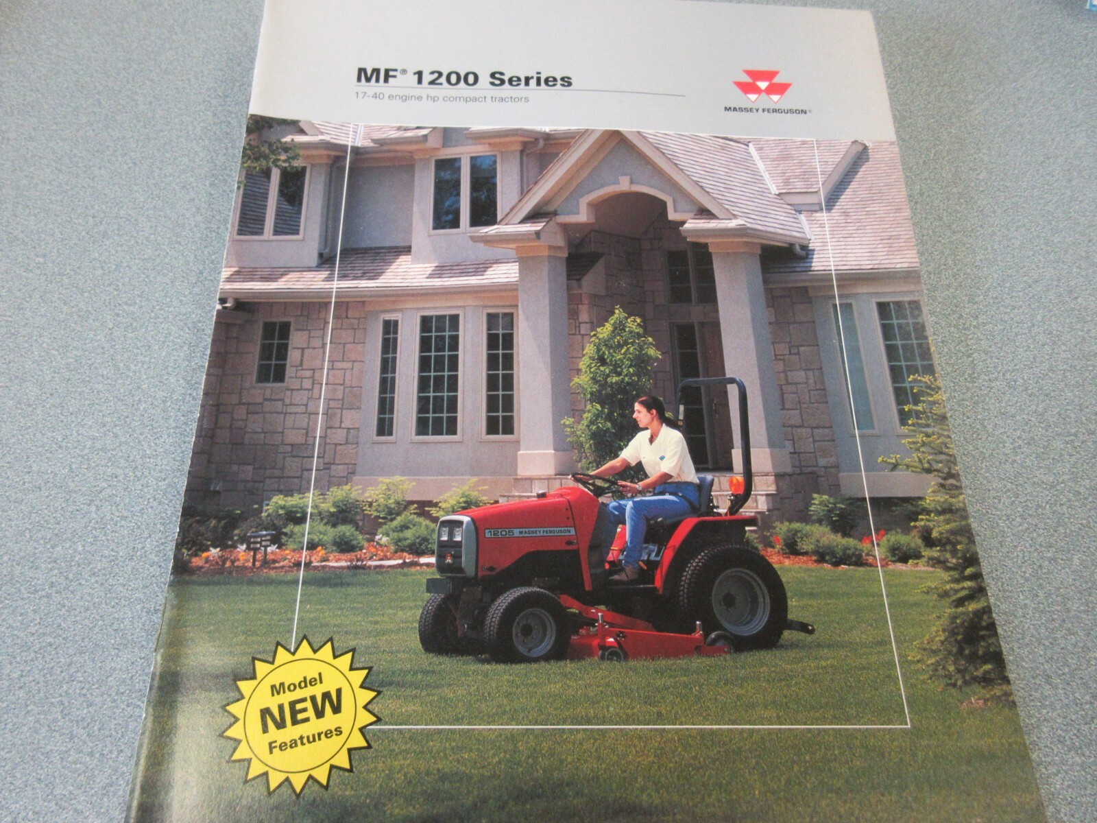 Massey Ferguson 1205 1215 1220 1230 1235 1240 1250 1260 Tractor Brochure 16 Page