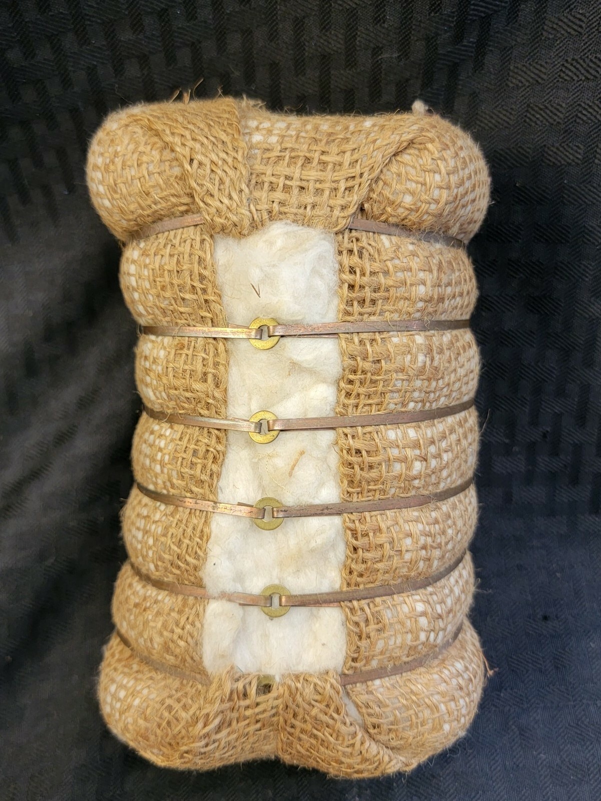 Vintage Miniature Cotton Bale Souvenir