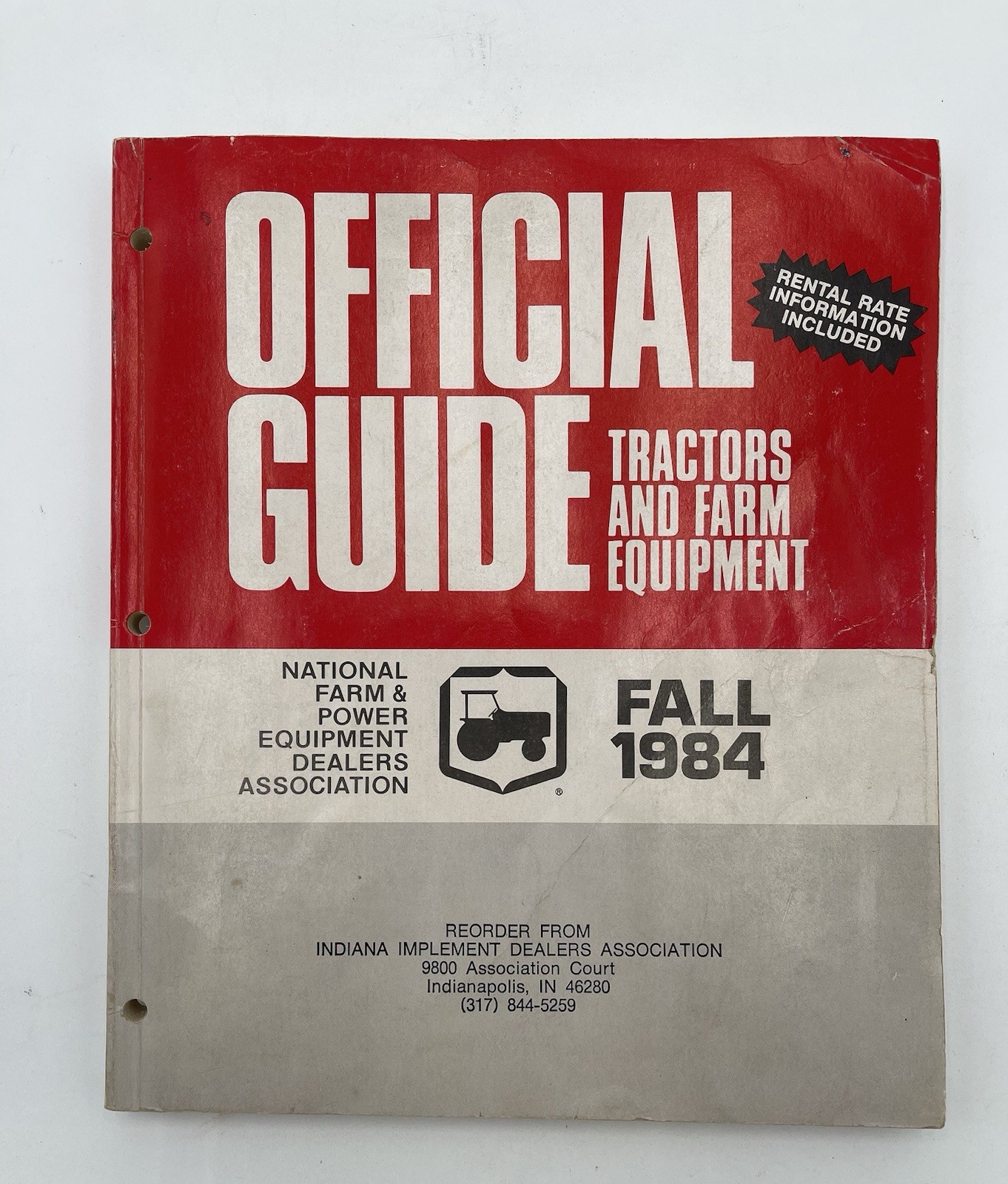 National Farm Dealers Official PriceGuide Tractors Farm Equipment Manuals