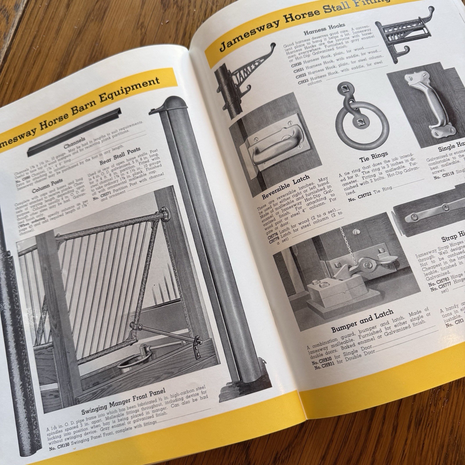 1940s JAMESWAY Barn Equipment Catalog