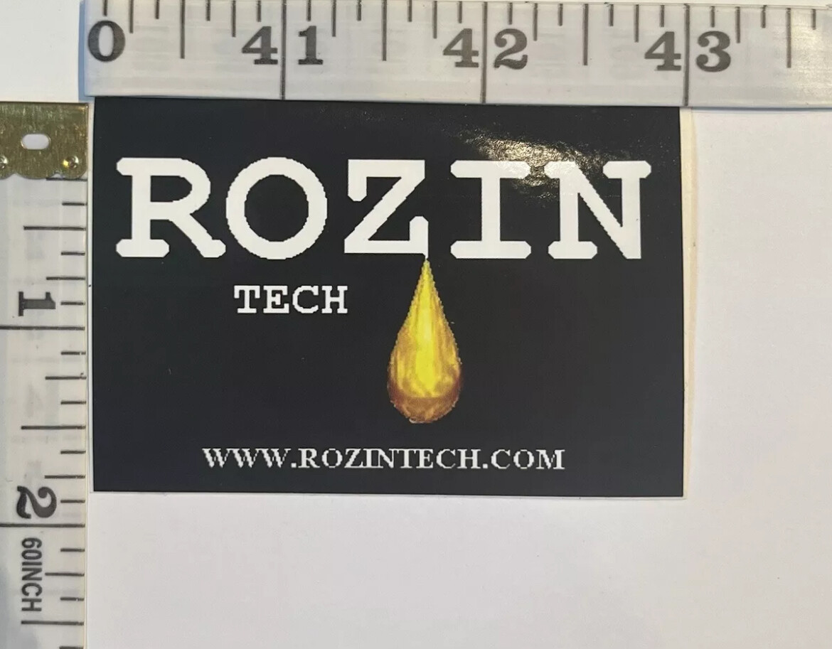 *VARIETY* GLOSSY VINYL STICKER – OREGON, USA CANNABIS CONCENTRATE ADVERTISEMENT