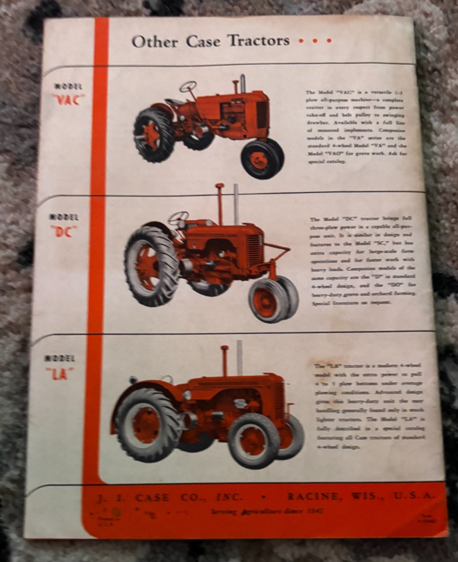 Case S Series Tractors Brochure DCPA26