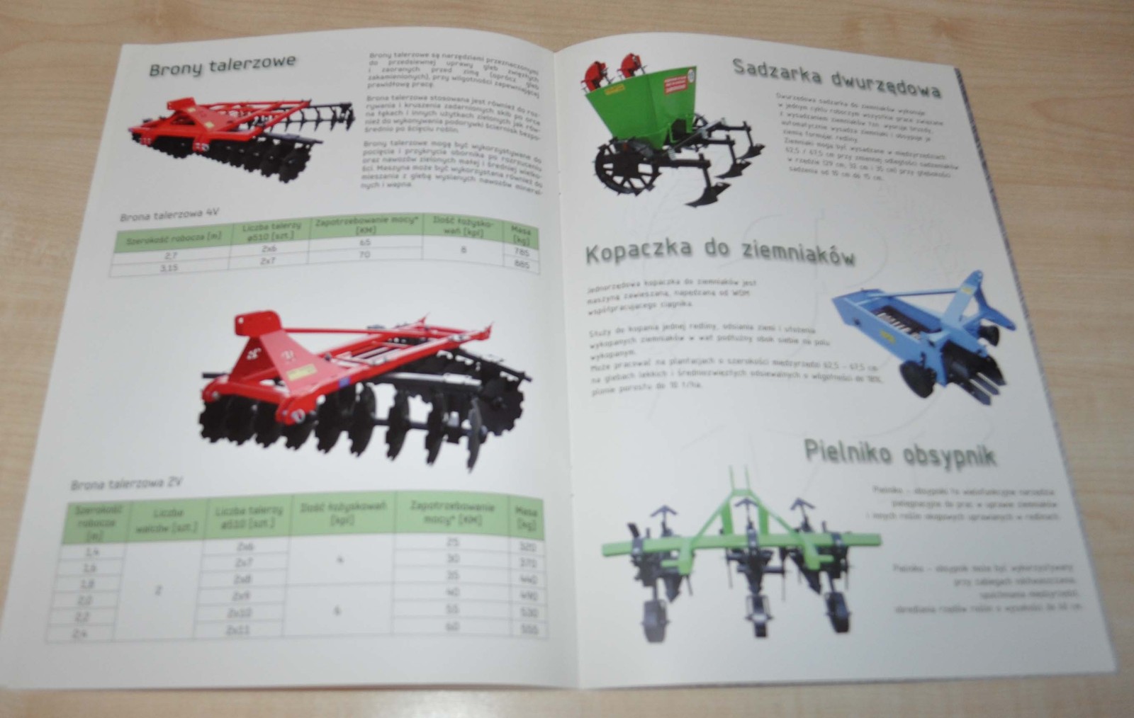 Zaklad Mechaniczny Jan Barela Agricultural Machinery Polska Brochure Prospekt