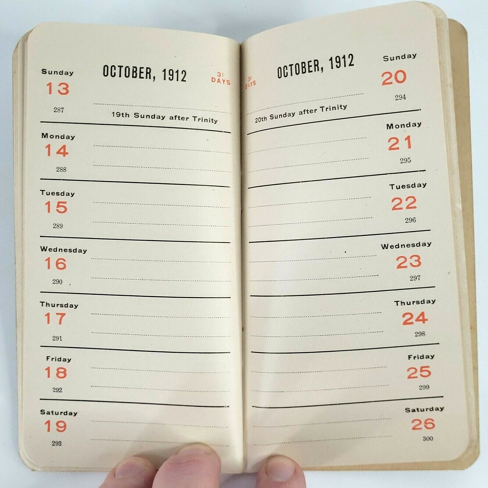 1912 SM Hess Fertilizers Manure Keystone Pocket Guide Calendar Ads Philadelphia