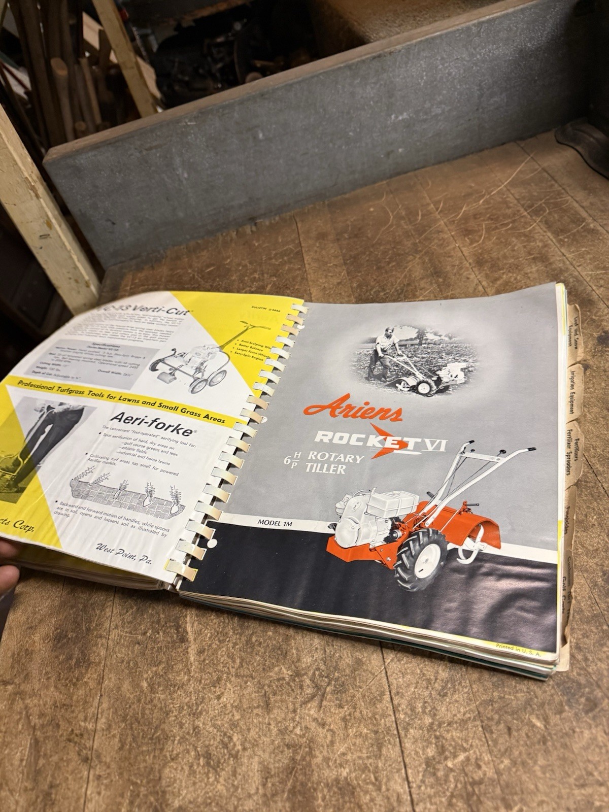 VTG 1966 Sawtelle Brothers Jacobsen Turf Equipment Supplies Dealer Catalog Book