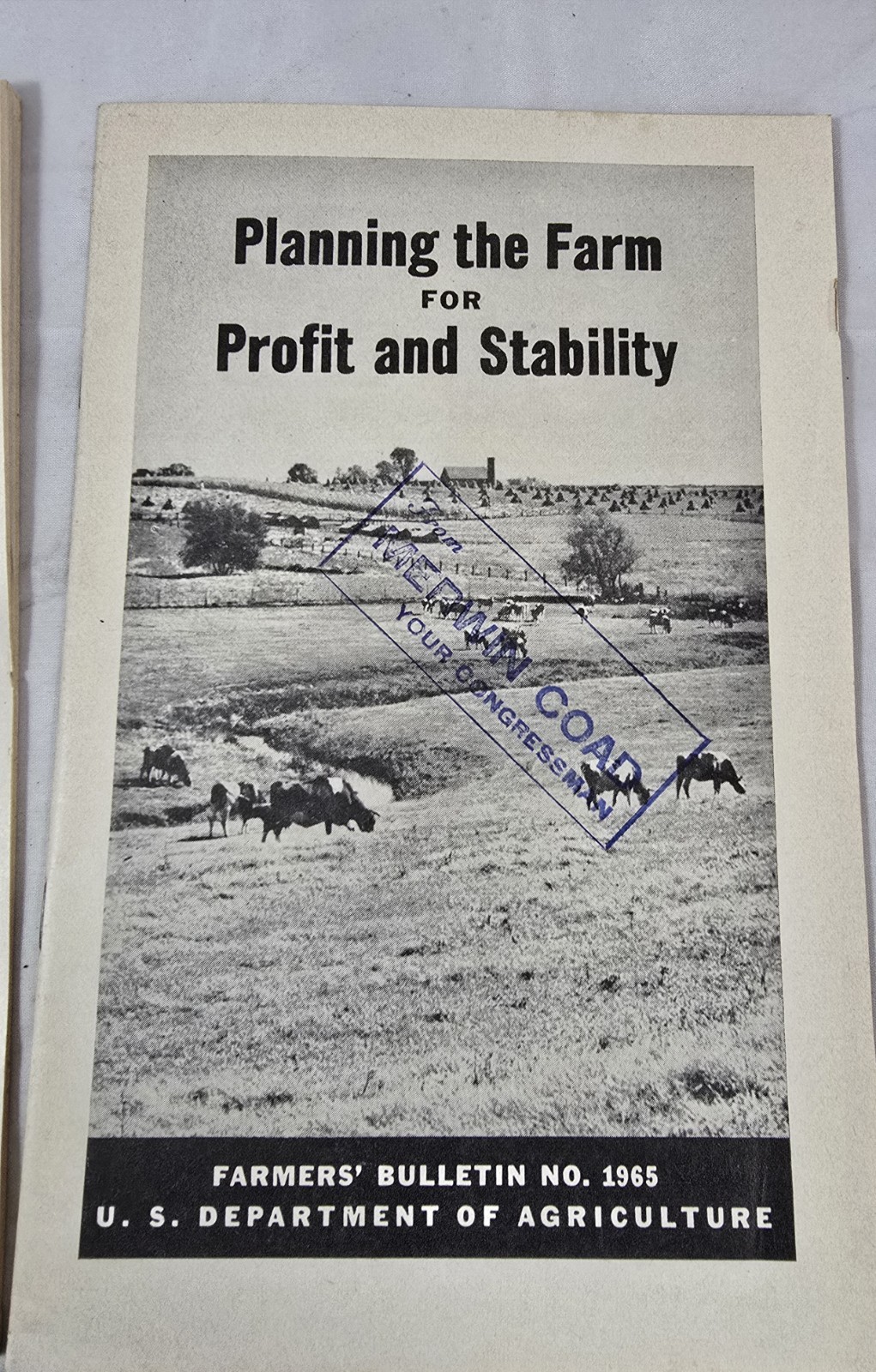 Vintage Farming Bulletin US Department Agriculture 1961 1965 Farm Brochure LOT
