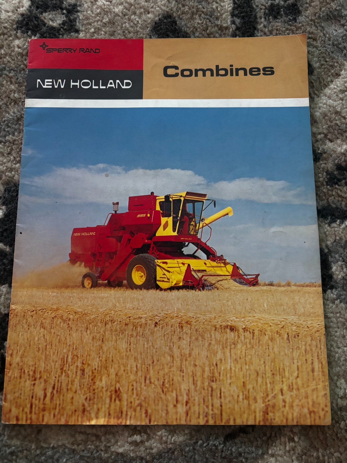 New Holland 975 985 995 Combine For 1970 Brochure DCPA26