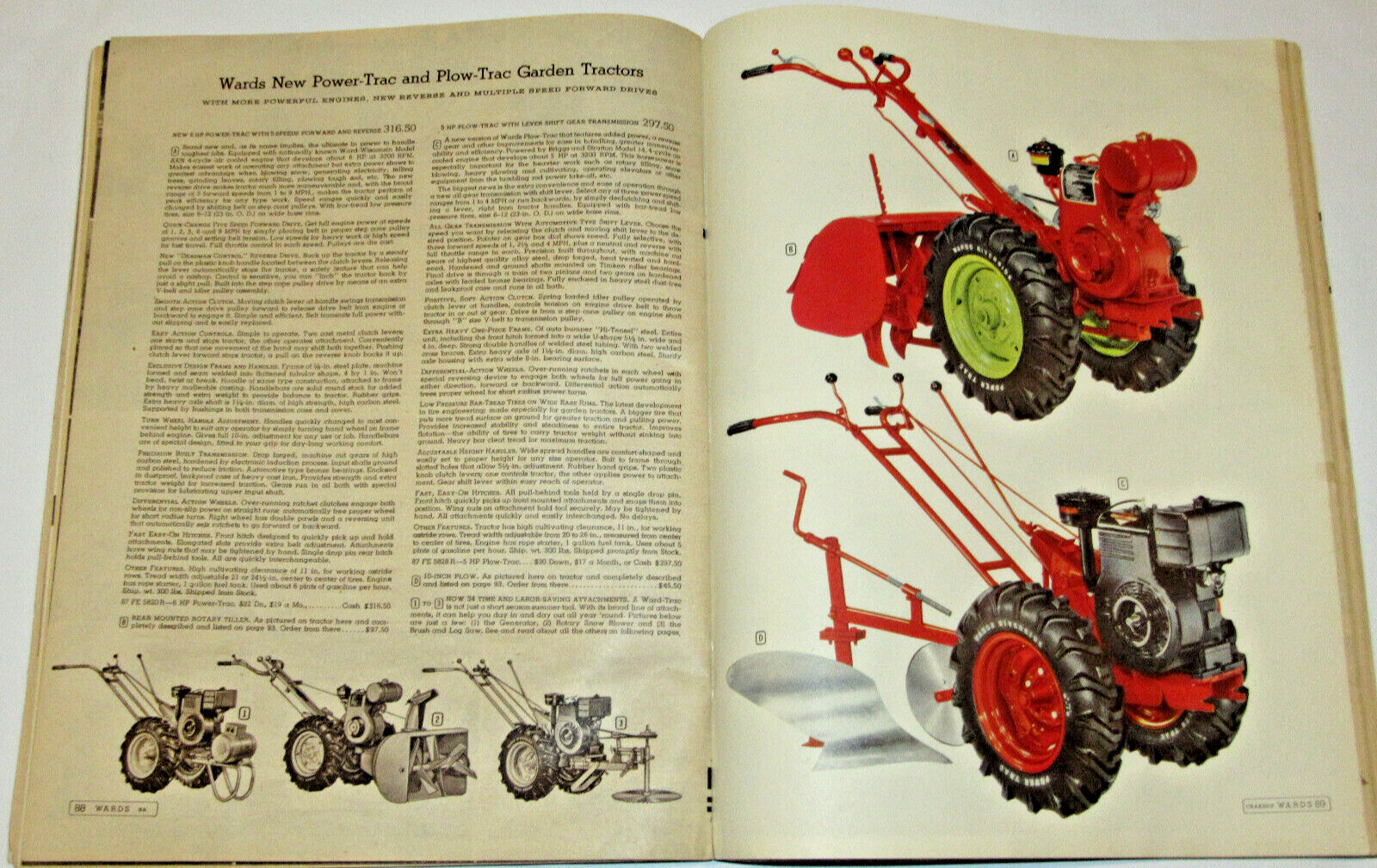 VTG 1953 MONTGOMERY WARD FARM CATALOG! HORSE DRAWN EQ/TOOLS/BEE KEEPING/CHICKENS