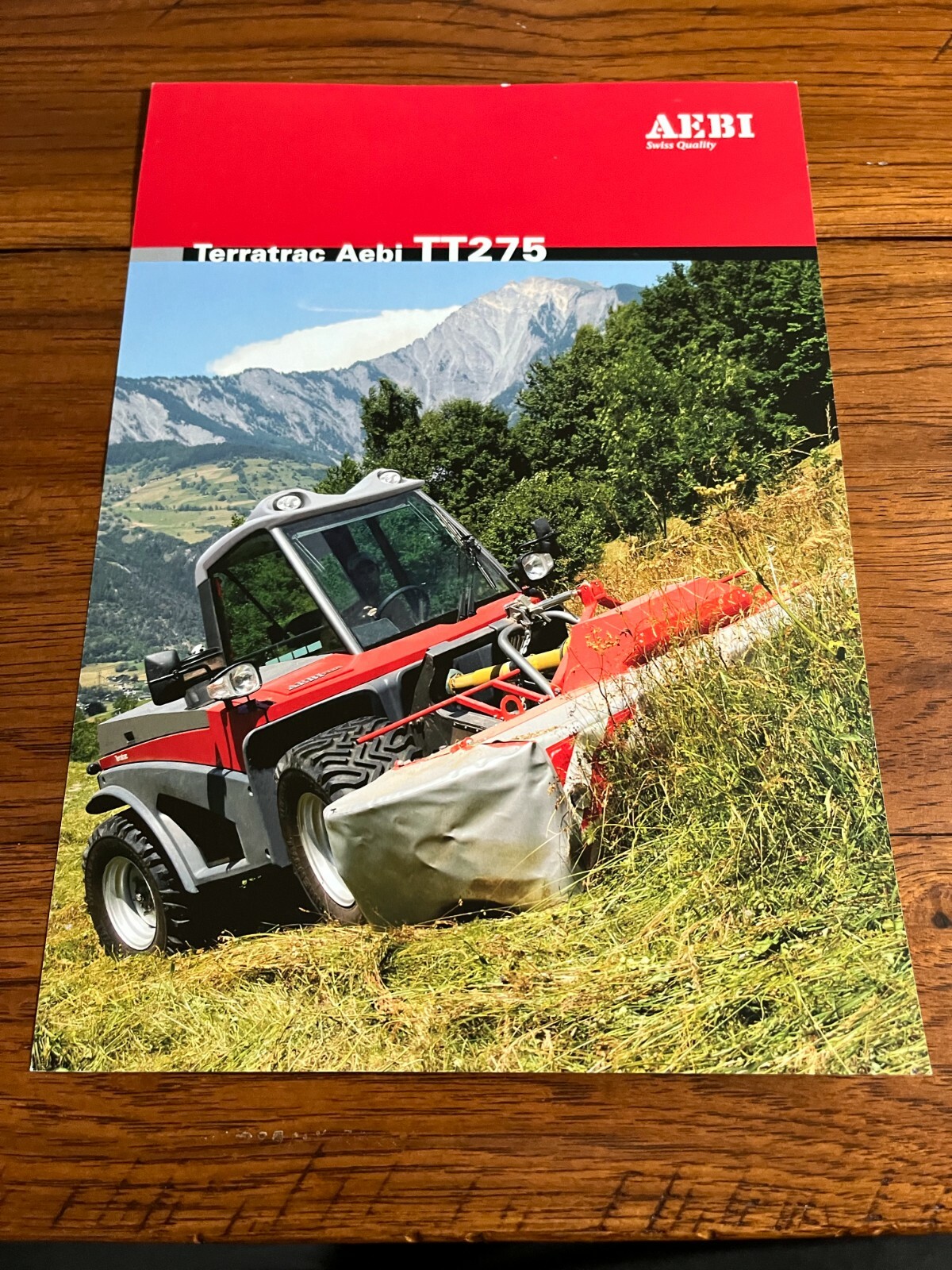 AEBI Terratrac TT275 Tractor Brochure FCCA