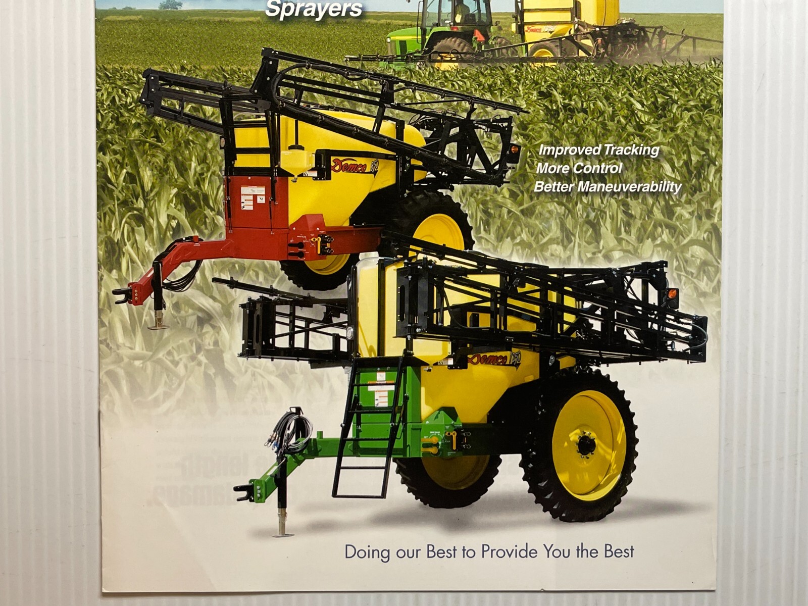 Demco 50 Series Sprayers Sales Brochure *Original 2009* (6 Pages)