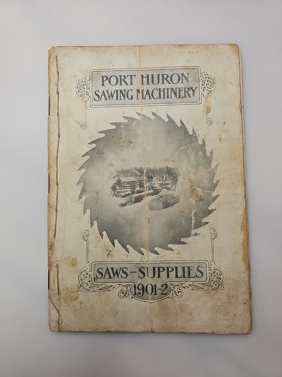 Port Huron Sawing Machinery Saws Supplies 1901-02 RARE Michigan