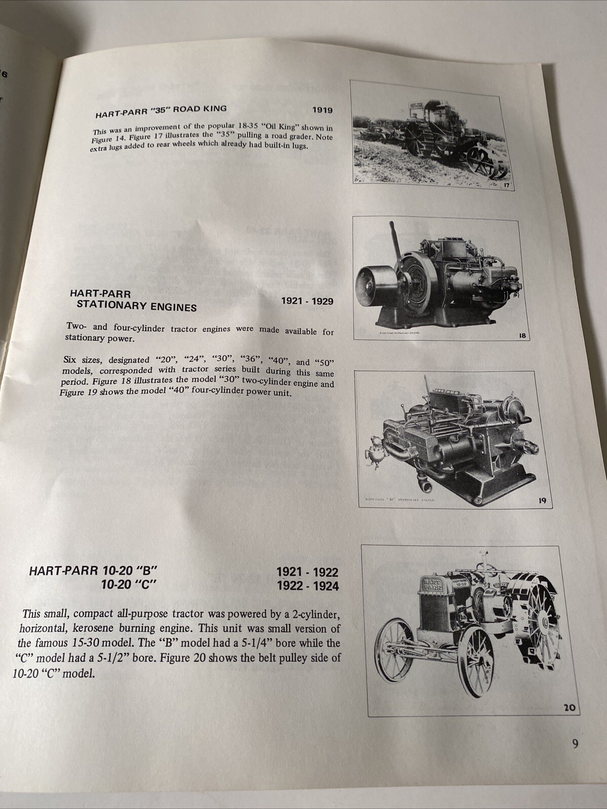 White Farm Equipment Field Boss Tractor brochure 1975 Vintage Charles City Plant