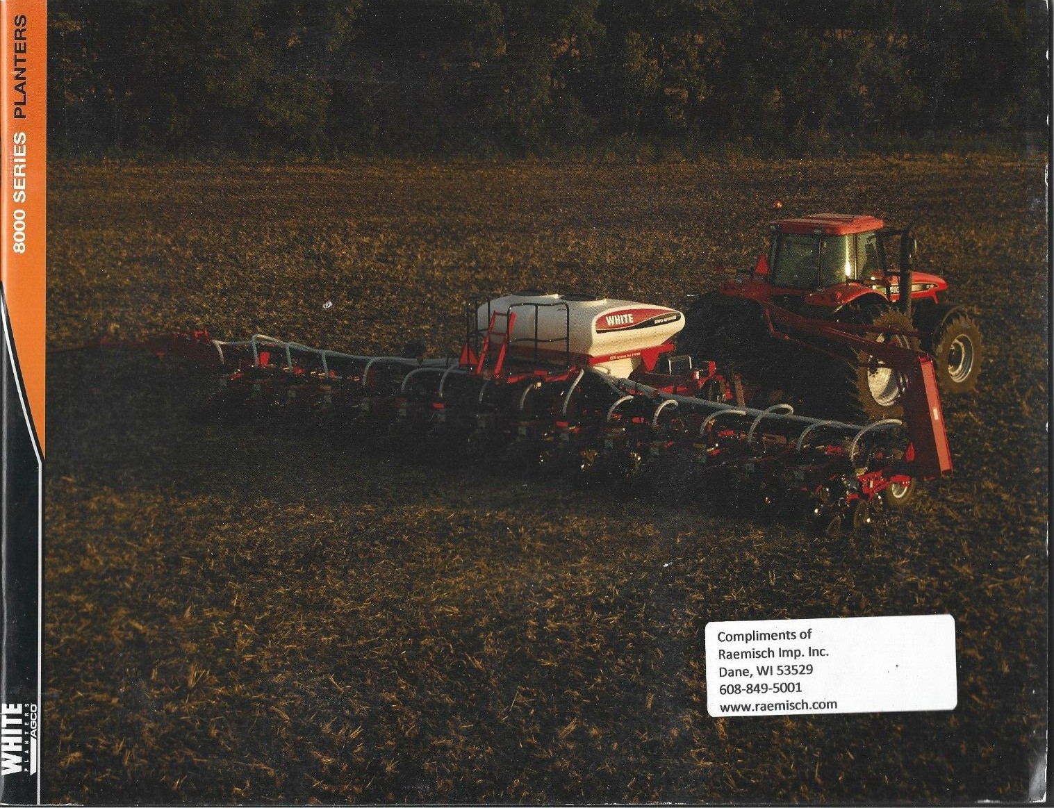 White 8000 Series Planters Sales Brochure