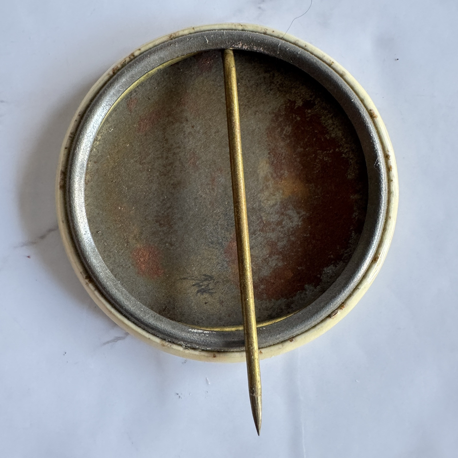 Antique The Farmer’s Wife Pony Club Member Pinback Button St Paul MN Early 1900s