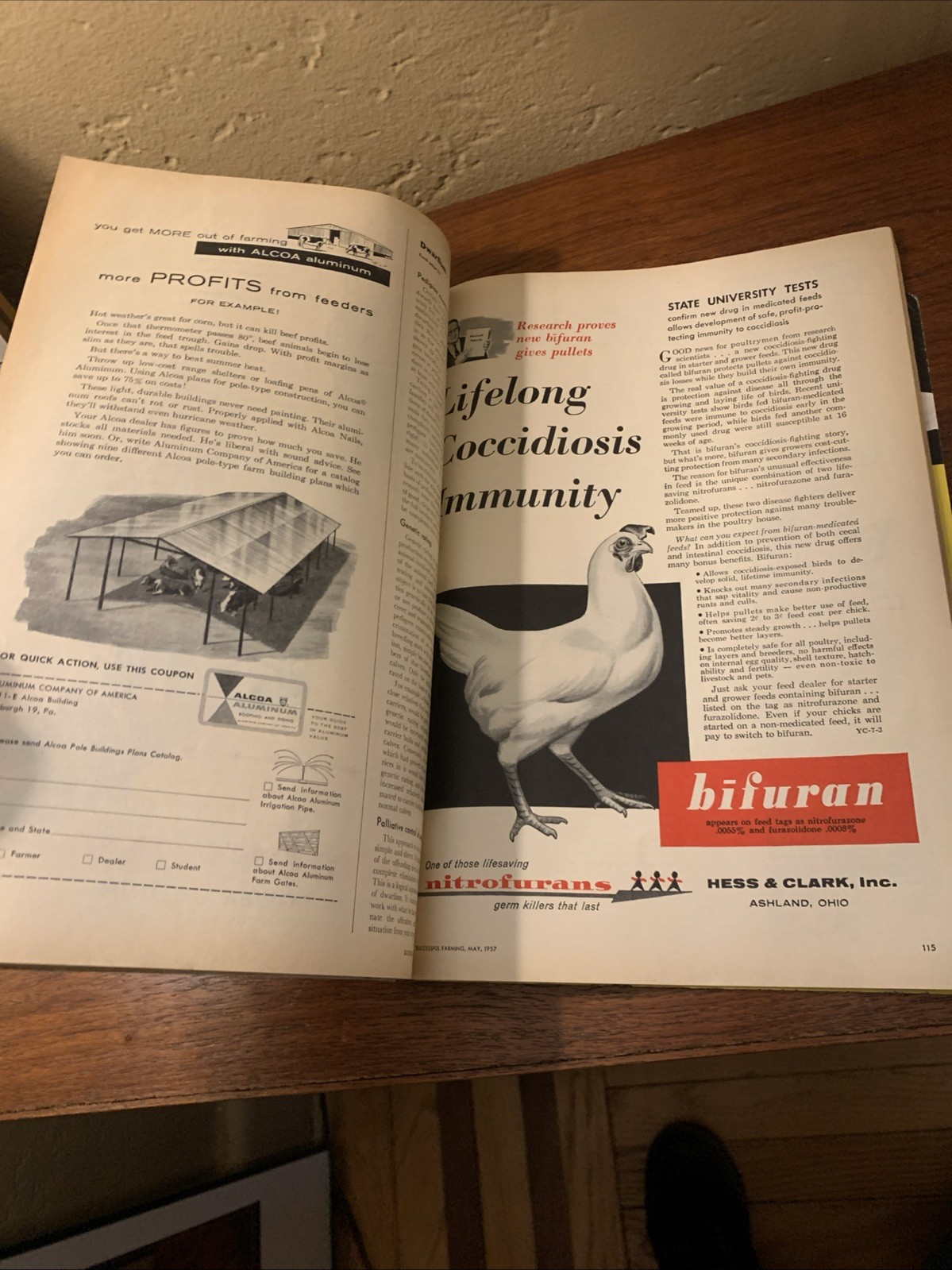 ‘SUCCESSFUL FARMING’ MAGAZINE – MAY ‘57- MAGAZINE OF FARM BUSINESS & FARM HOMES
