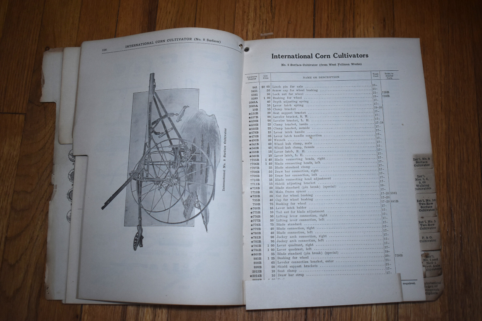 1923 McCormick Deering IHC International Harvester Planter Cultivator CATALOG