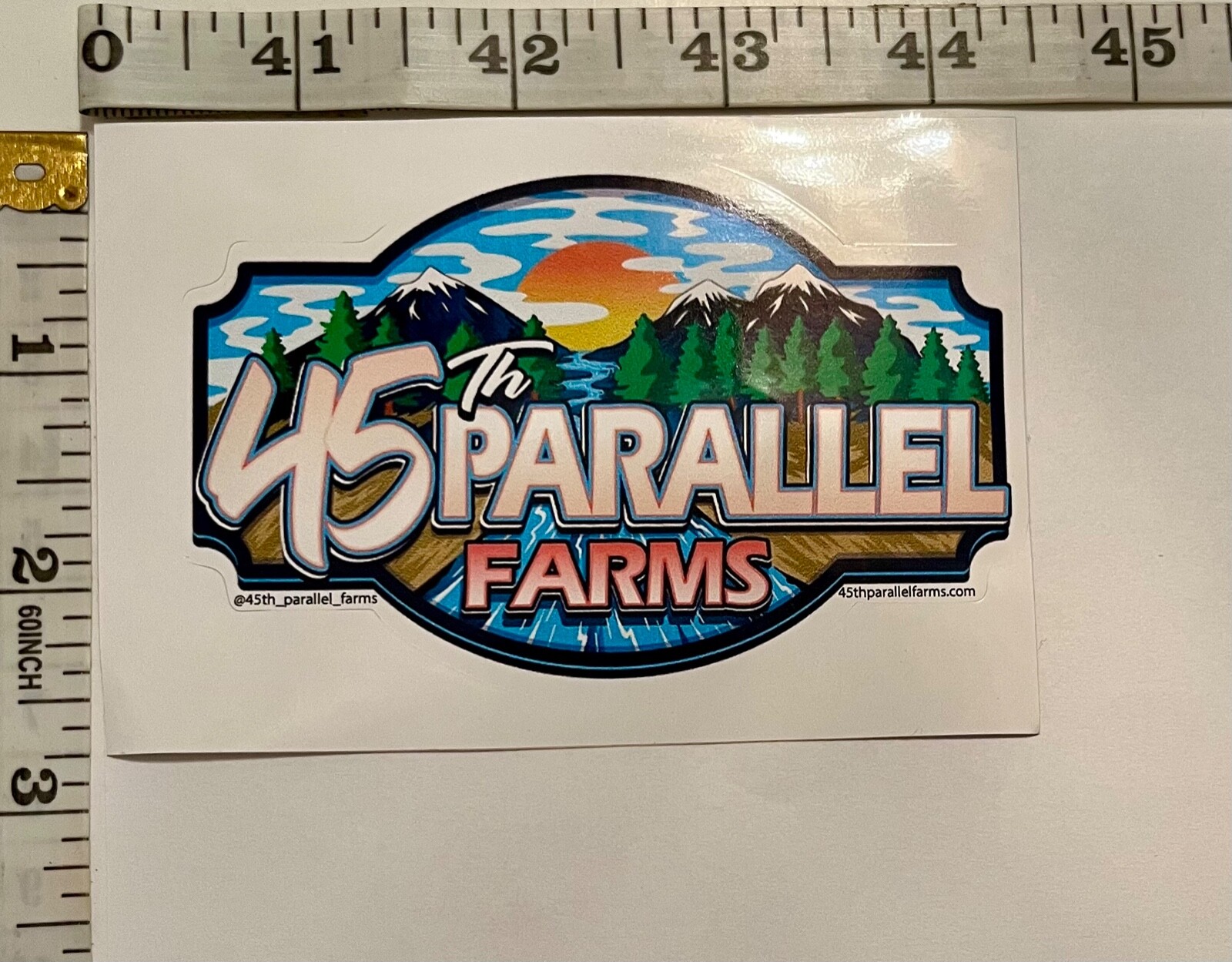 *VARIETY* GLOSSY VINYL STICKER – OREGON, USA CANNABIS CONCENTRATE ADVERTISEMENT