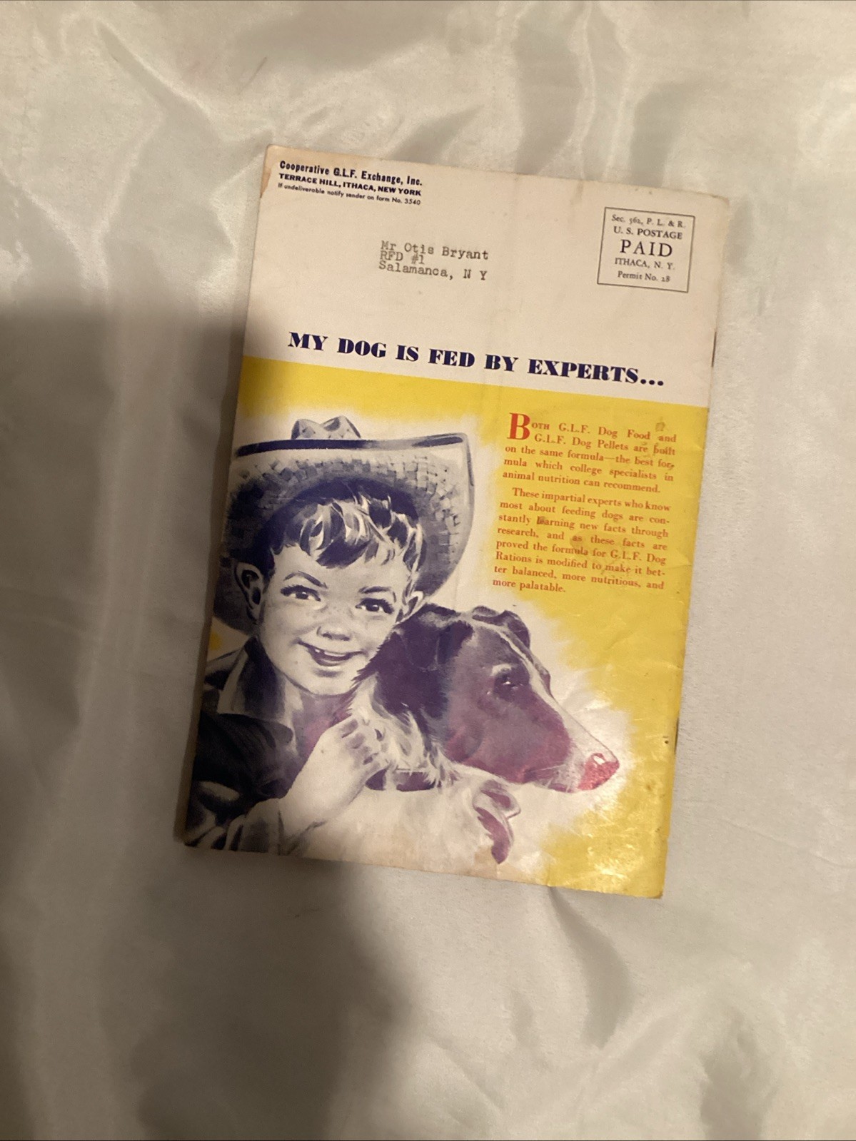 Vintage THE G.L.F. PATRON Cooperative Selling Edition Pamphlet Dec. 1940