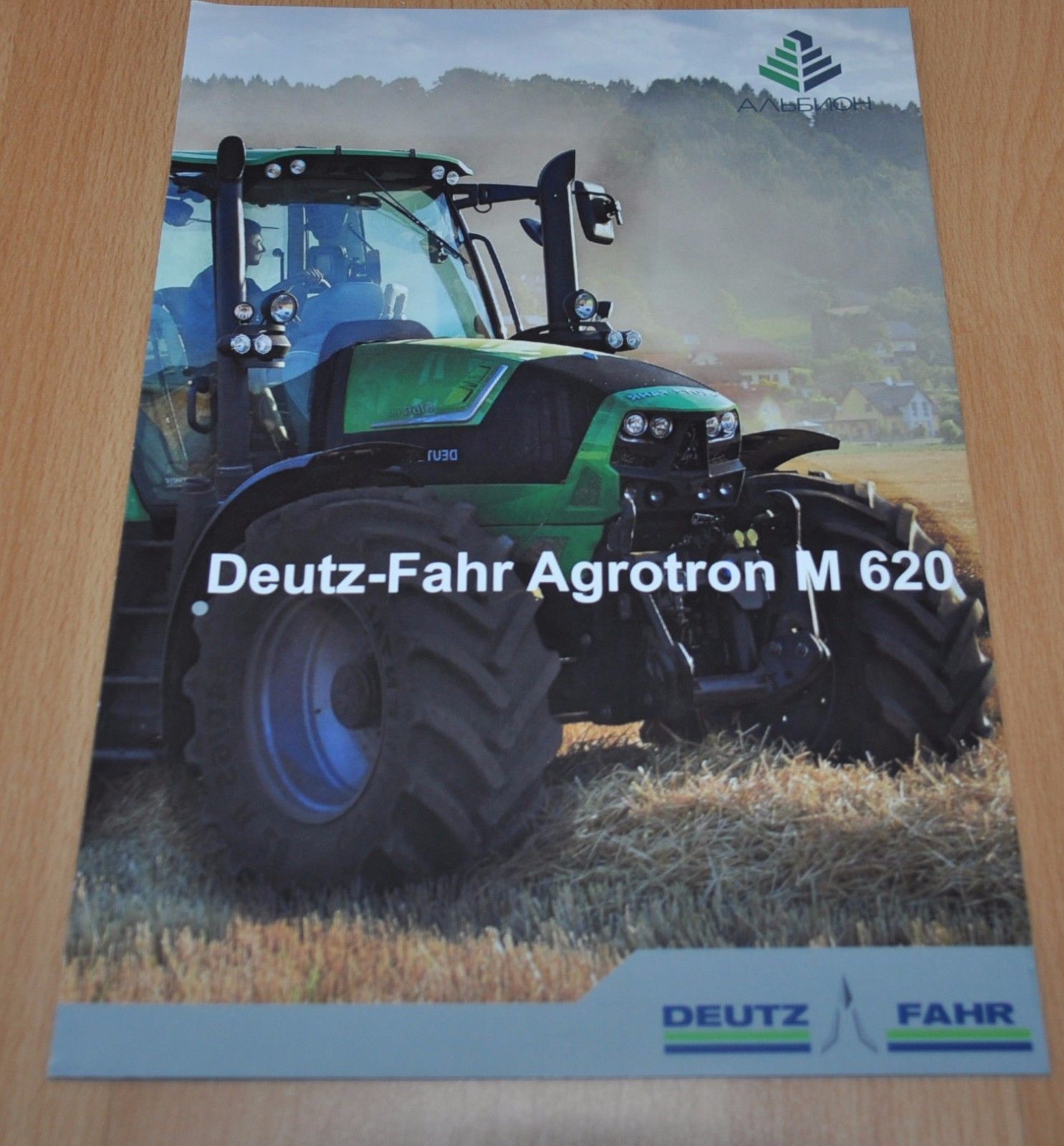 Deutz-Fahr Agrotron M 620 Tractor Brochure Prospekt