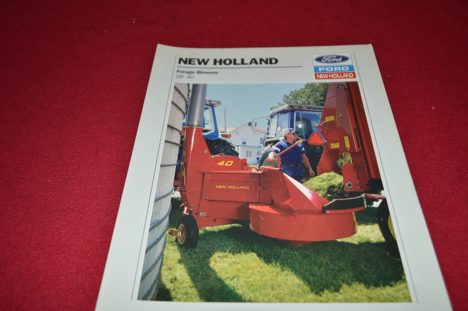 New Holland 28 40 Forage Blower Dealers Brochure DCPA4