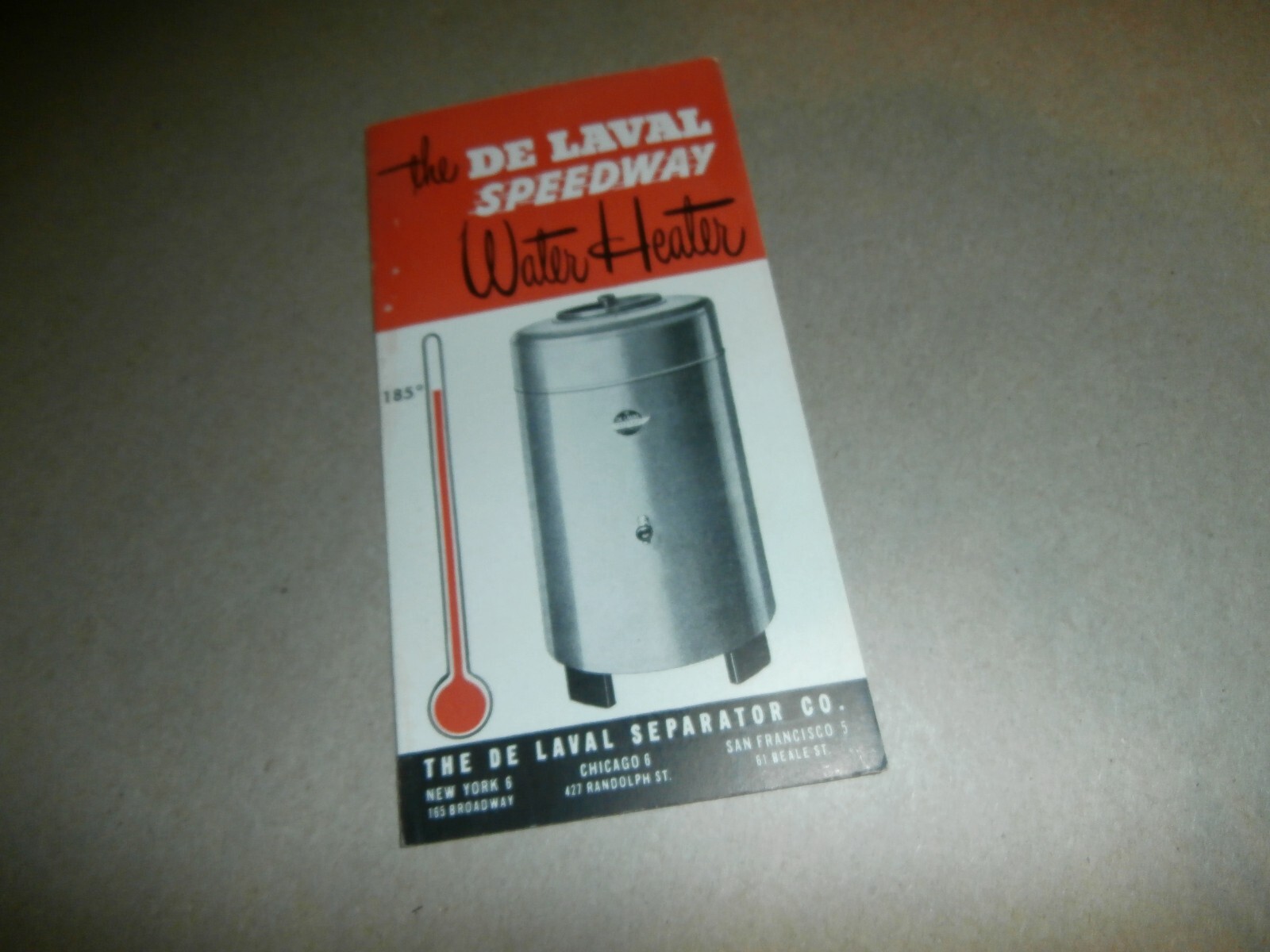 De Laval Speedway Milker Water Heater Separator Rubber Plant Brochures Lineboro
