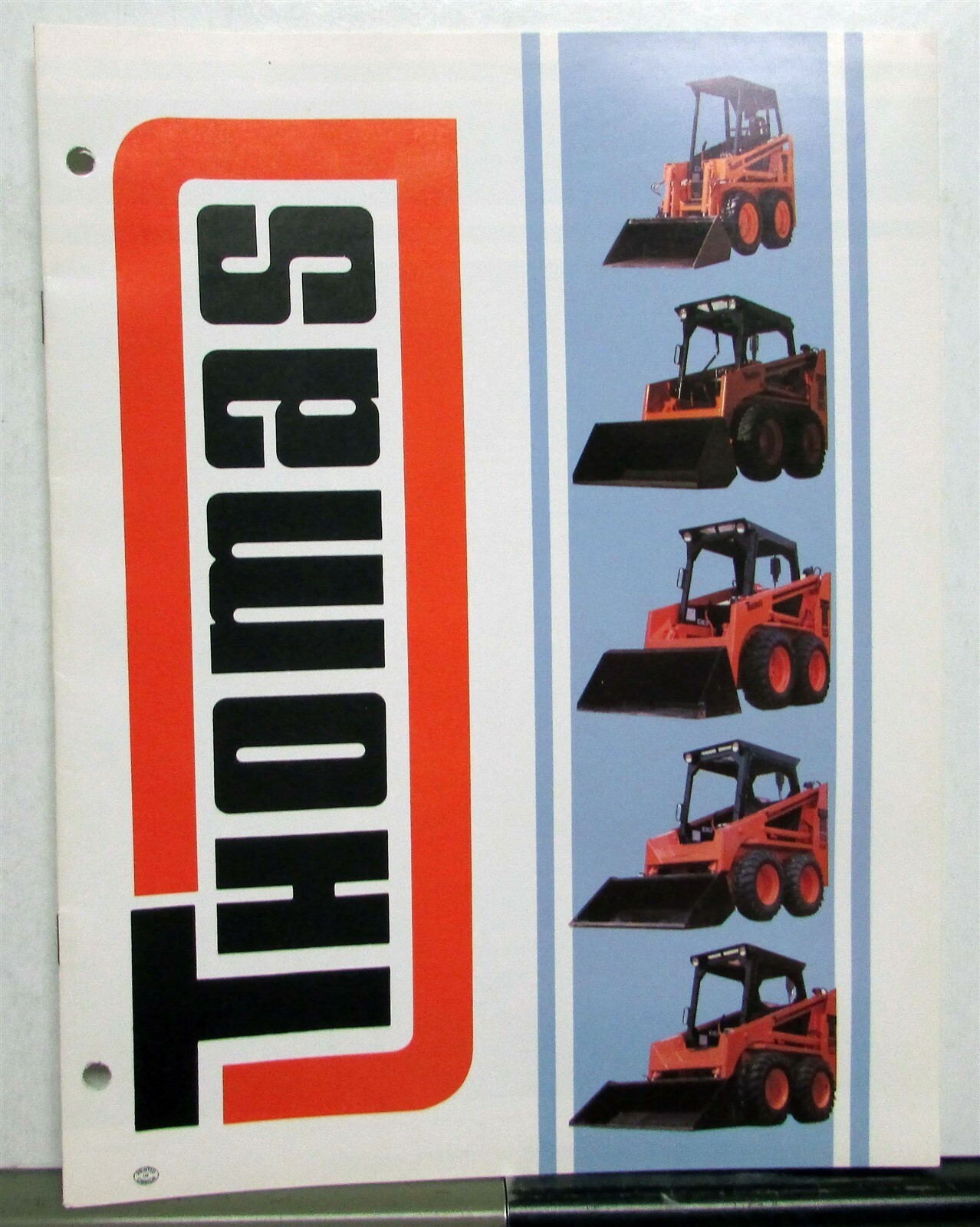 1980s Thomas T-83 103 133 173 233 Specifications Construction Sales Brochure