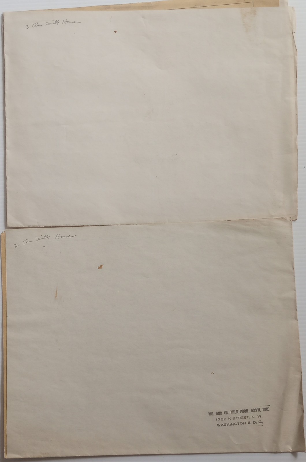 1940&prime;-50&rsquo;s Dairy Barn And Dairy Houses Actual Blue Prints 2 Houses & Both Barn