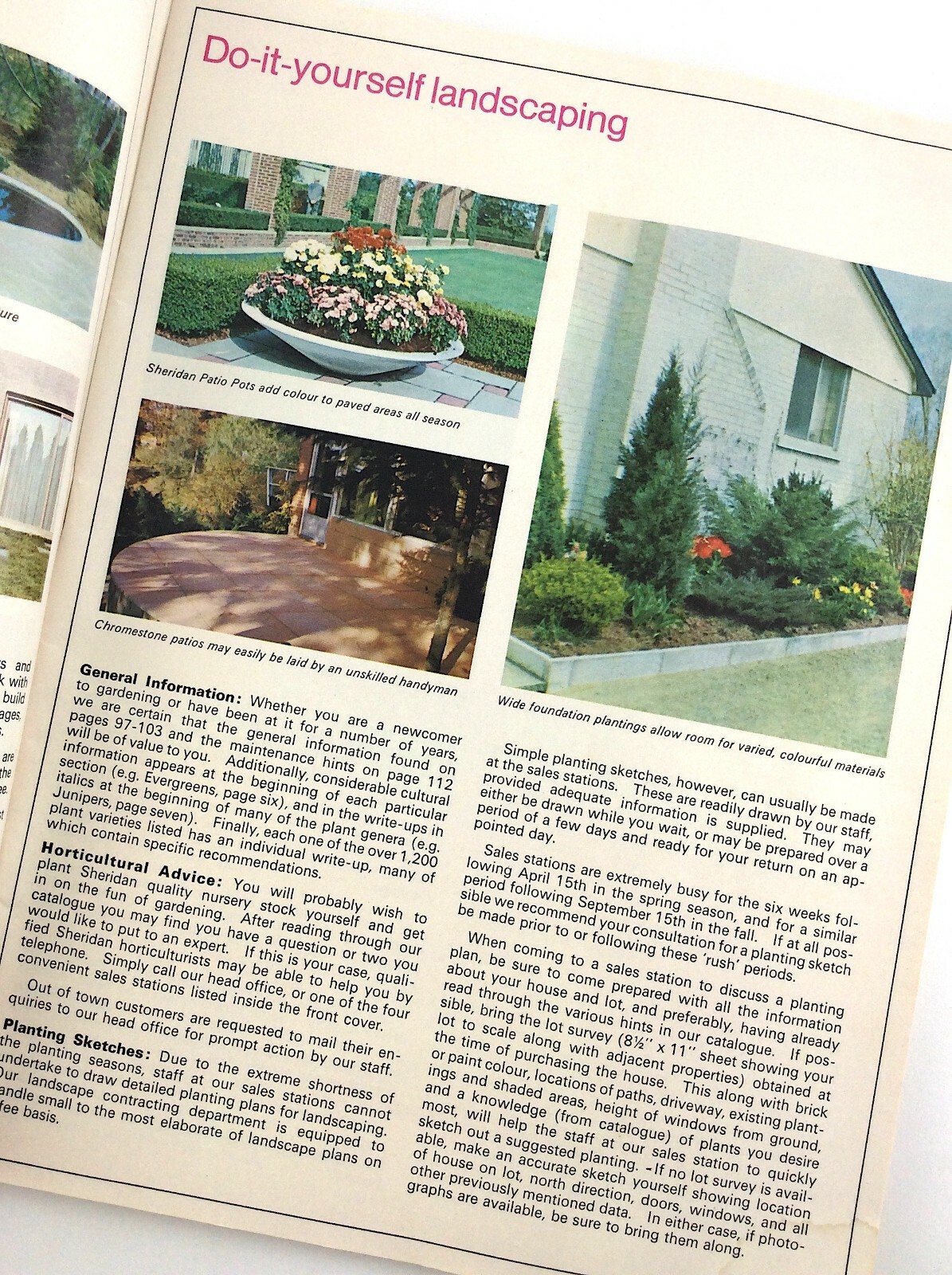 Vintage 1968 Seed Catalog Sheridan Nurseries Limited Ontario Canada Q291