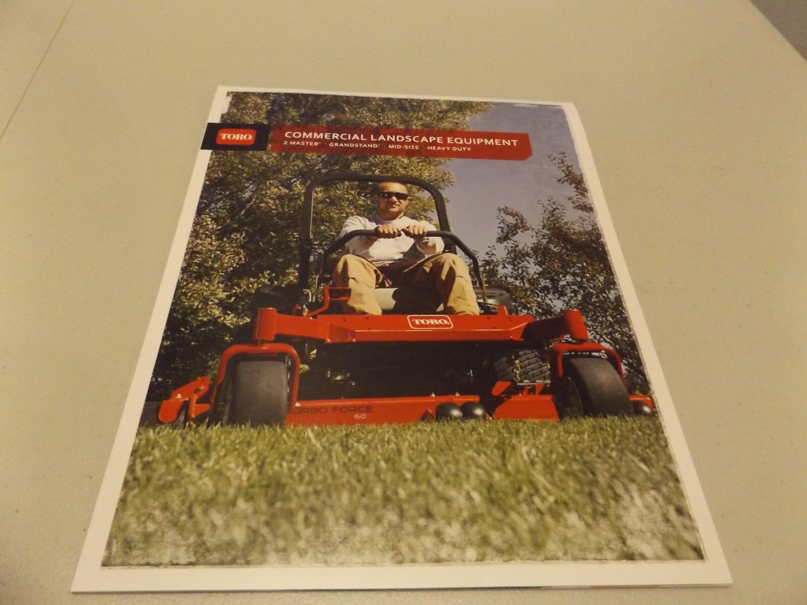 TORO COMMERCIAL LANDSCAPE EQUIPMENT, LIT # 490-8480 2013