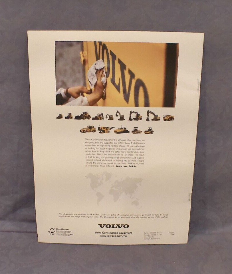 Volvo Wheel Loaders L60F, L70F, L90F Sales Brochure
